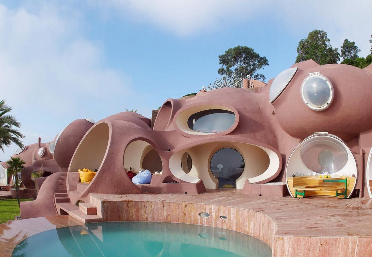 Pierre Cardin’s “Bubble House” (Palais Bulles), Théoule-sur-Mer, France