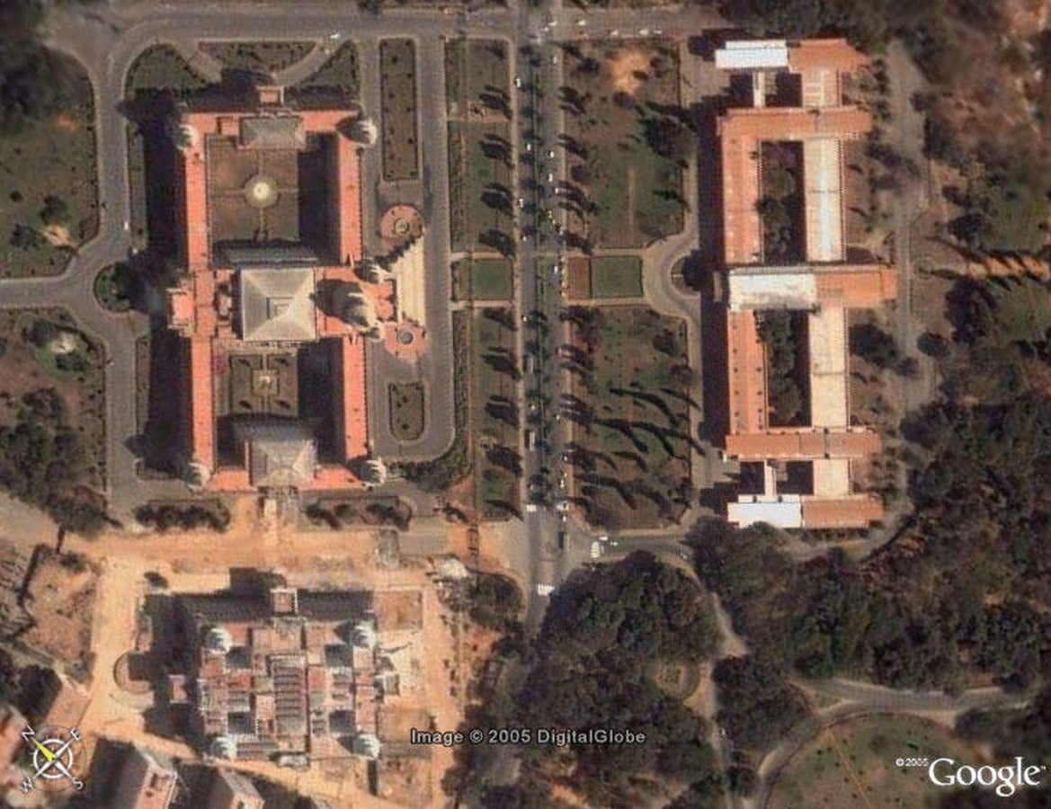 Top view_©Google Earth
