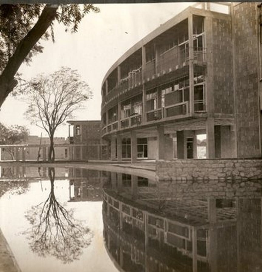 India International Centre or IIC by Joseph Allen Stein: A structure of three - Sheet1