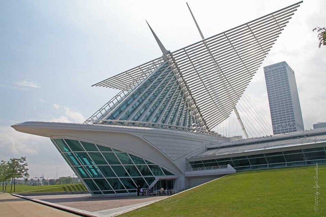 Quadracci Pavilion at the Milwaukee Art Museum in Milwaukee, United States - Sheet2