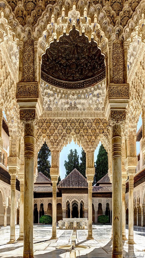 La Alhambra in Granada, Spain. - Sheet2