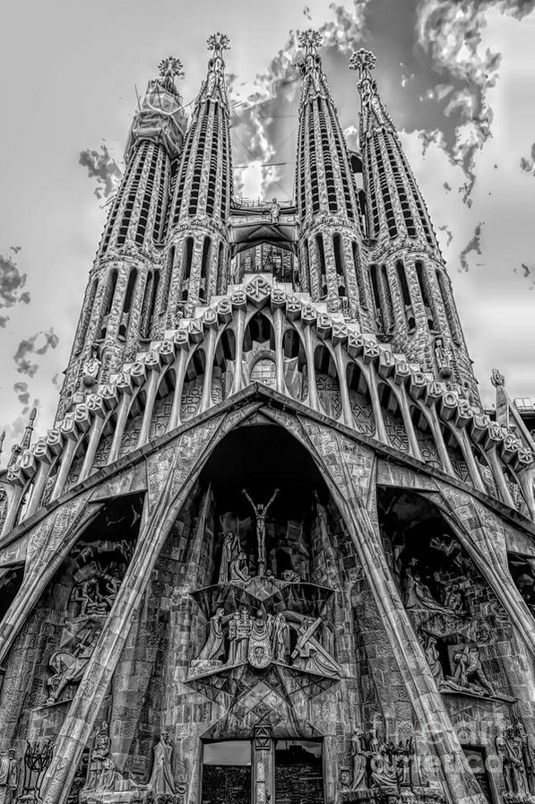 La Sagrada Familia, Barcelona, Spain. - sheet2
