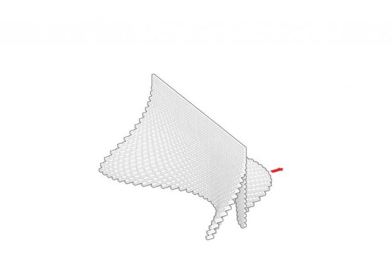 2016 Serpentine Pavilion by BIG: The unzipped walls - Sheet3