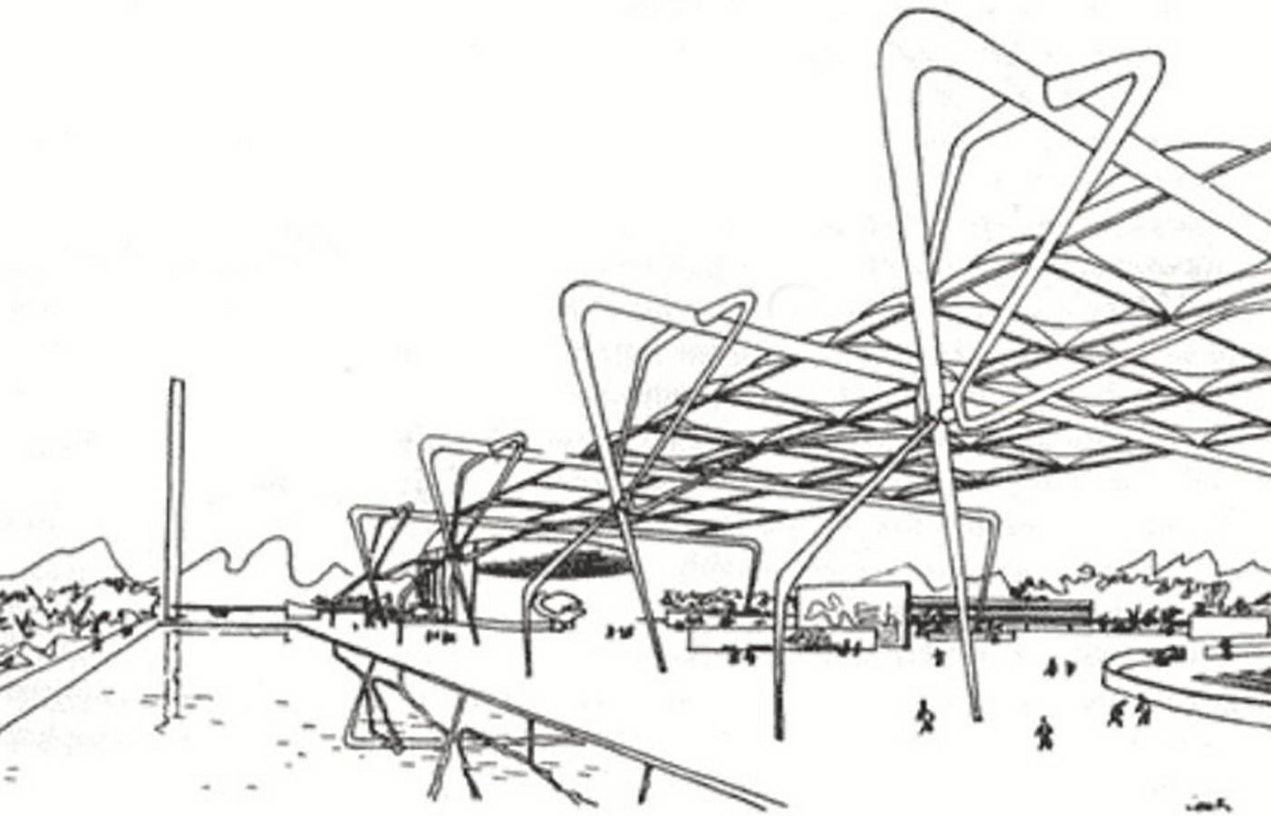 How Louis Kahn’s conviction on Tectonic structure was pursued as a monumental form - sheet1