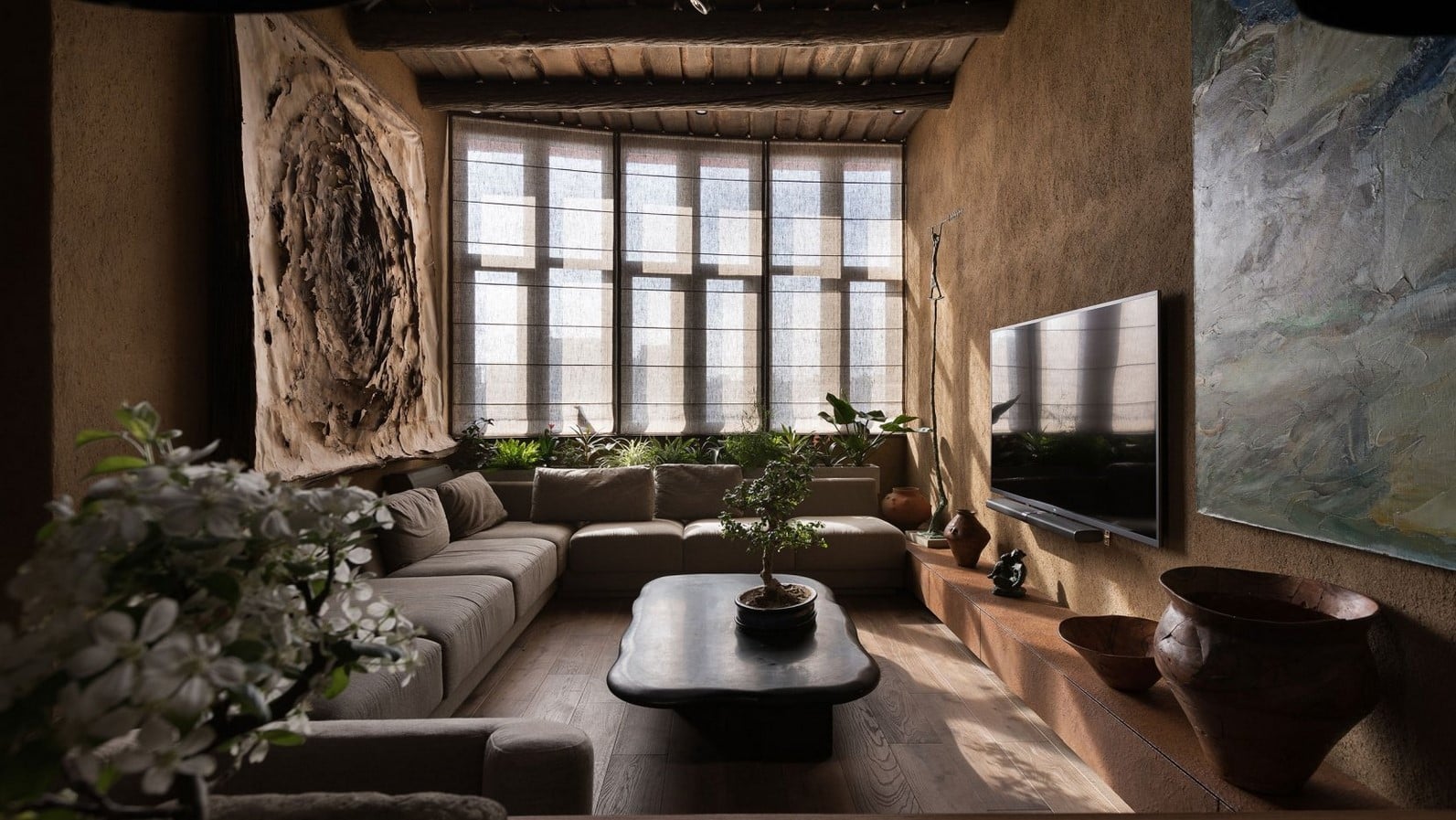Wabi Sabi Apartment by Sergey Makhno in Kiev: Perfectly Imperfect - Sheet1