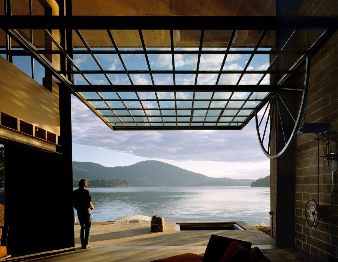 Chicken point cabin ©olsonkundig.com/projects/chicken-point-cabin/