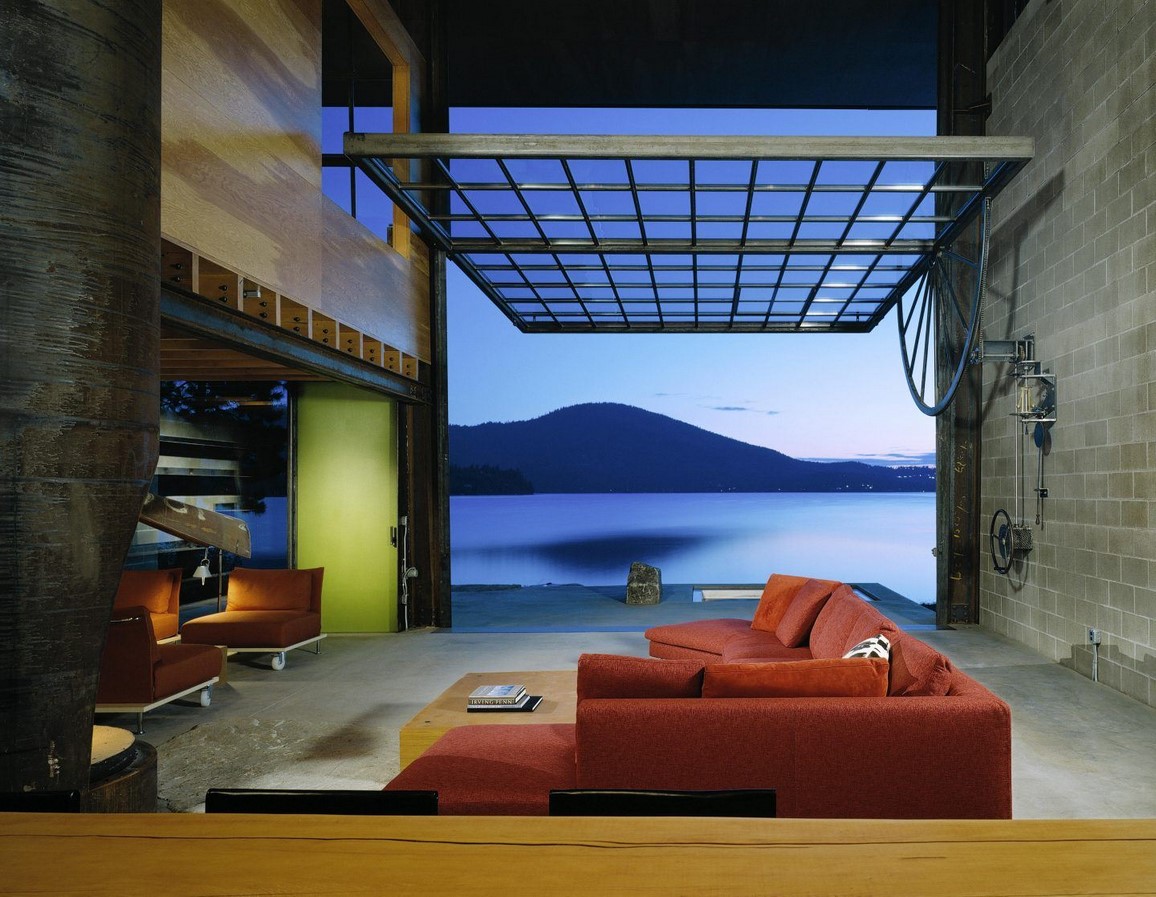 Chicken point cabin ©olsonkundig.com/projects/chicken-point-cabin/