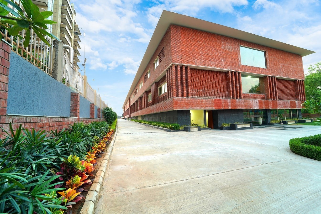 The Lalit Suri Hospitality School by Morphogenesis: In cohabitation with nature - Sheet1