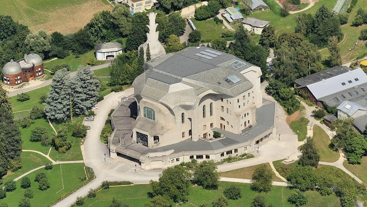 Goetheanum, Dornach, Switzerland by Rudolf Steiner - Sheet1