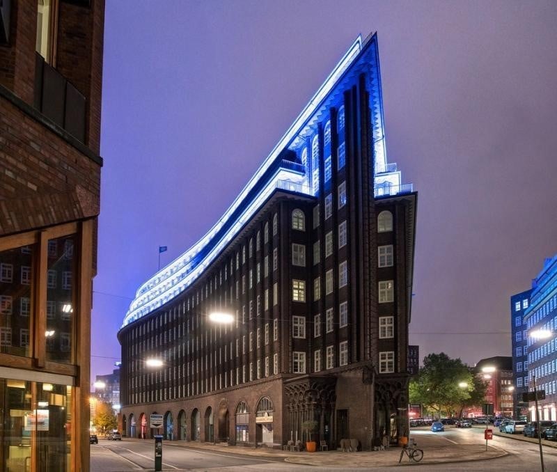 Chile House, Hamburg, Germany, Fritz Höger 