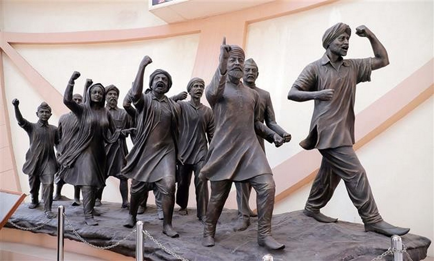 Jang-E-Azadi Memorial At Kartarpur by Raj Rewal: Stories of Freedom Struggle - Sheet2