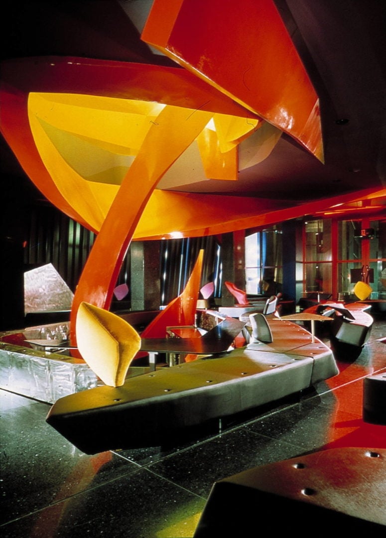 Moonsoon Restaurant by Zaha Hadid: Hypertechnological Architecture - Sheet5