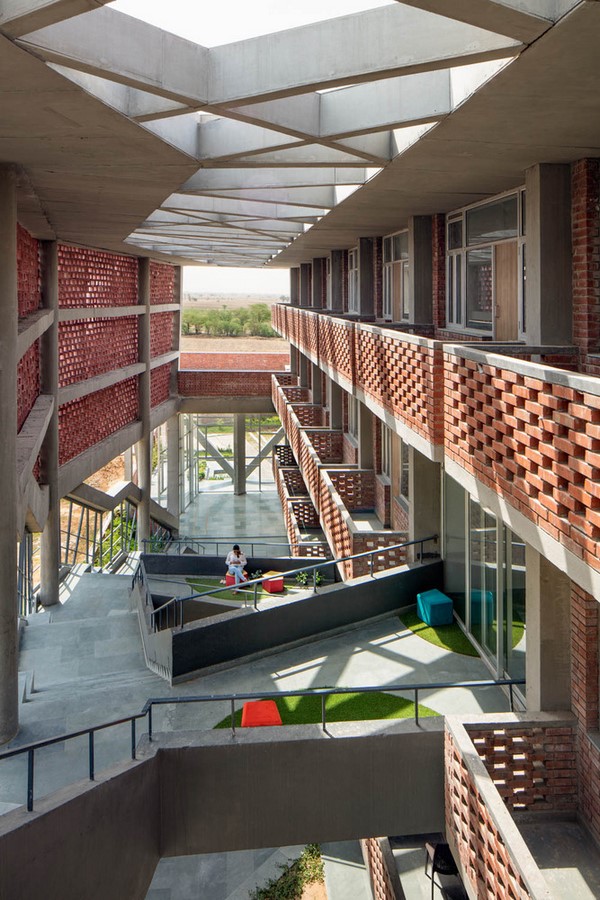 Girls' Hostel Featuring Free-Standing Façade In Gurugram built by Zero Energy Design Lab - Sheet6