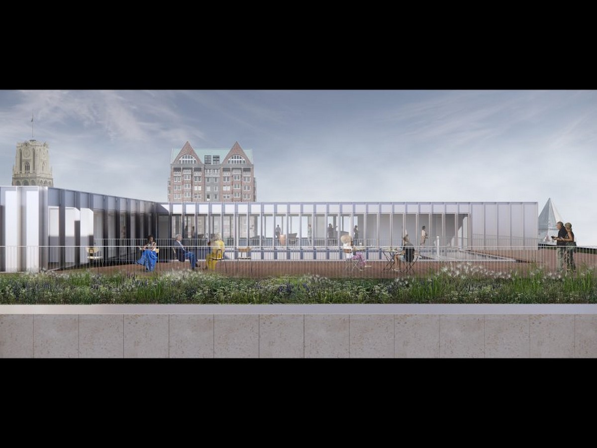 Design for the Renovation Of Galeries Modernes In Rotterdam proposed by KAAN Architecten - Sheet5