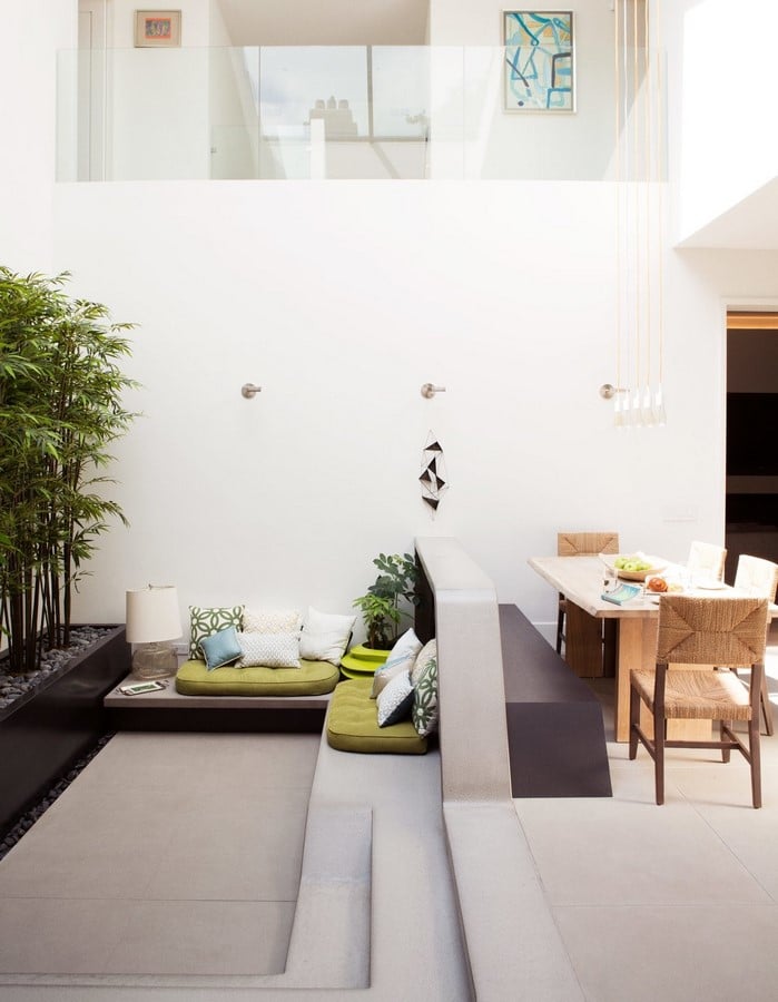20 Examples of home with beautiful central atriums - Sheet11