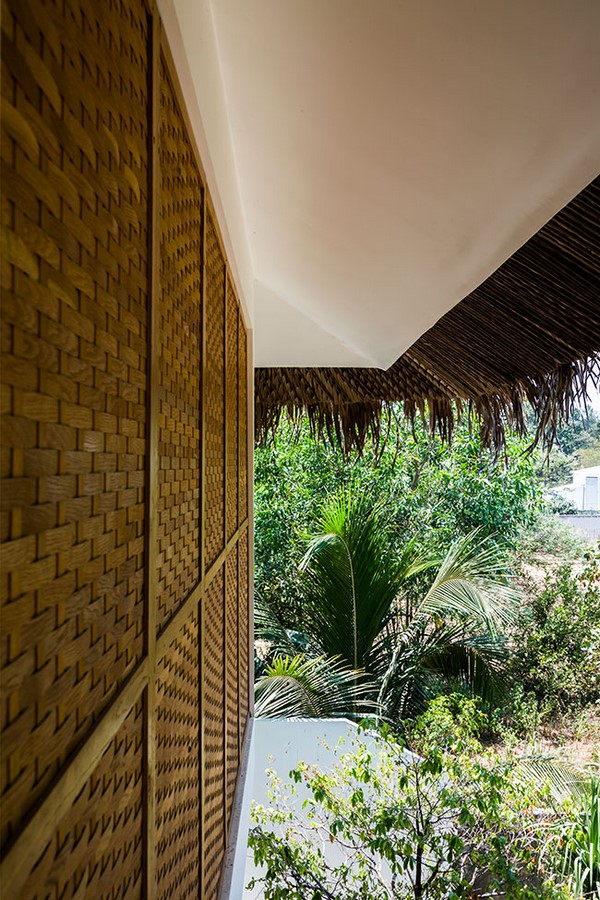 Tropical Holiday House with Woven Sliding Panels - Sheet4