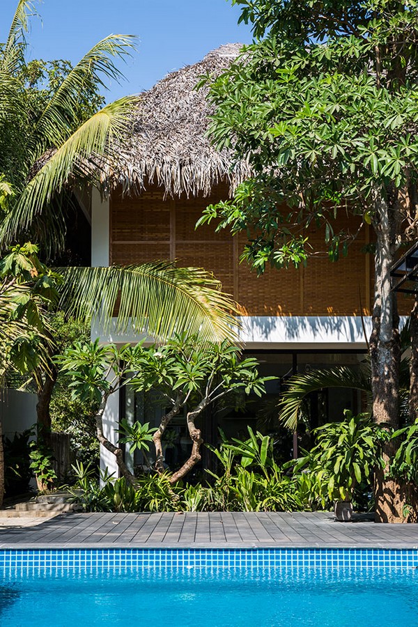 Tropical Holiday House with Woven Sliding Panels - Sheet6