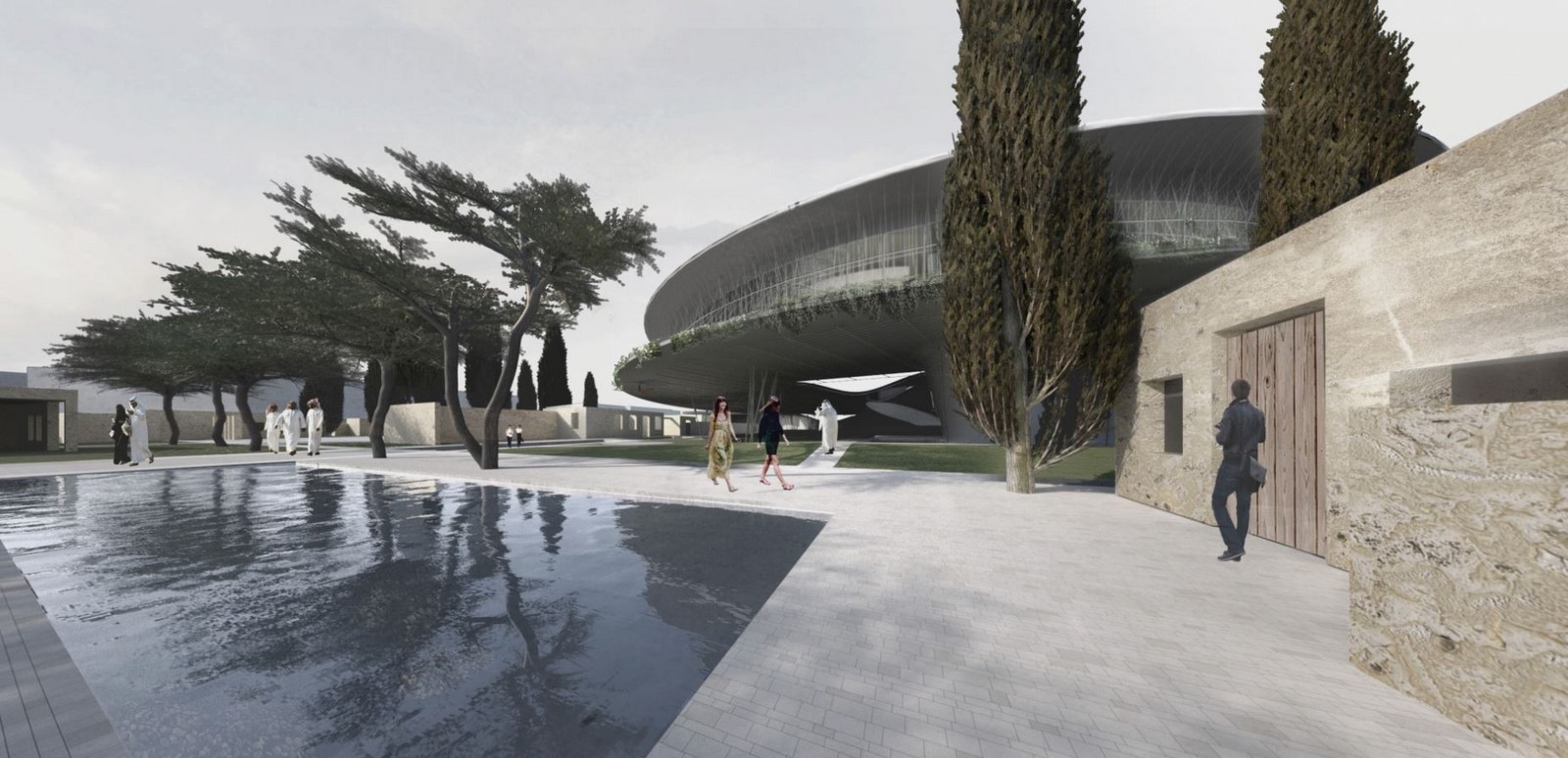 <span style="font-weight: 400;">The visitor's center ©</span><span style="font-weight: 400;">www.nadaaa.com</span>