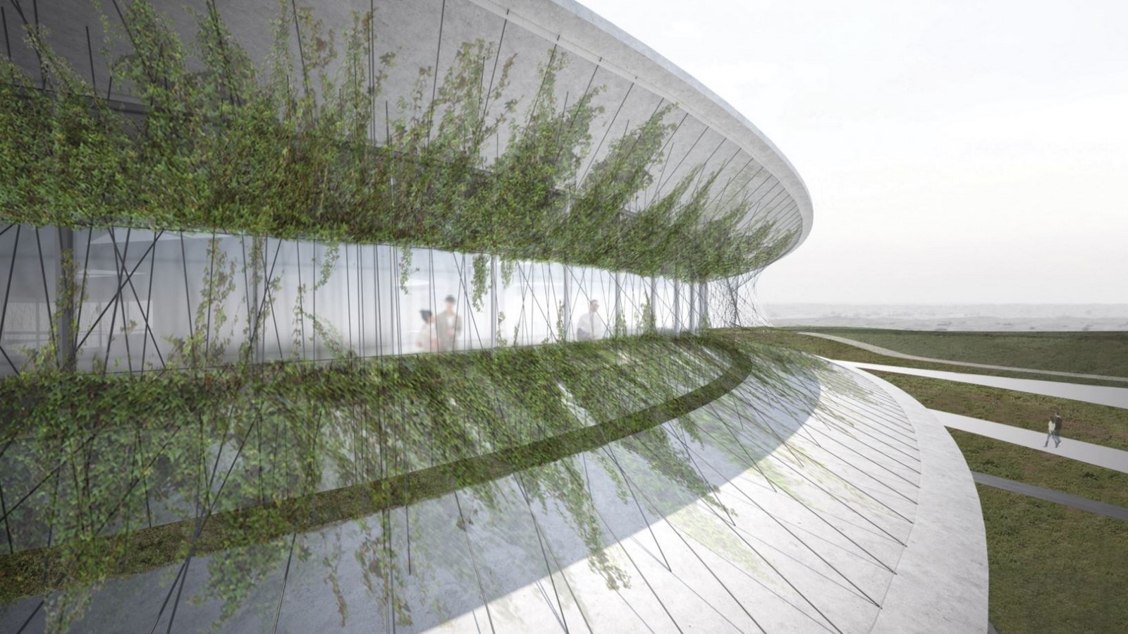 Green treatment of facade ©www.nadaaa.com