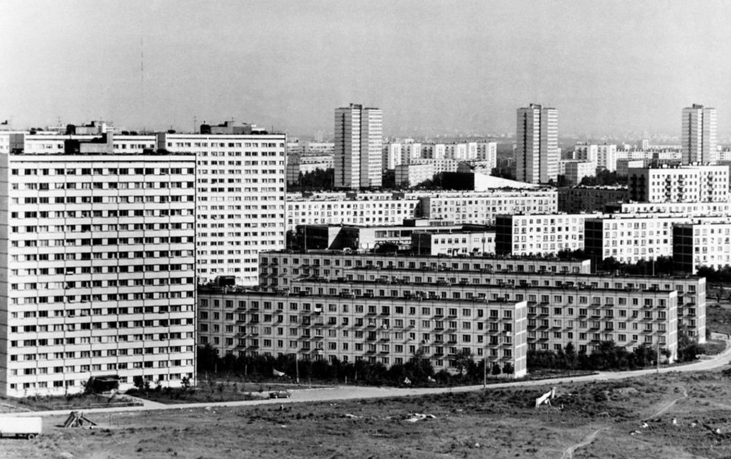 Khrushev’s Prefab, Moscow ©Novosti