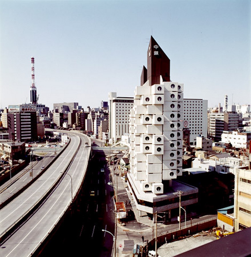 Nakagin Capsule Tower, Japan, 1972 ©Arcspace