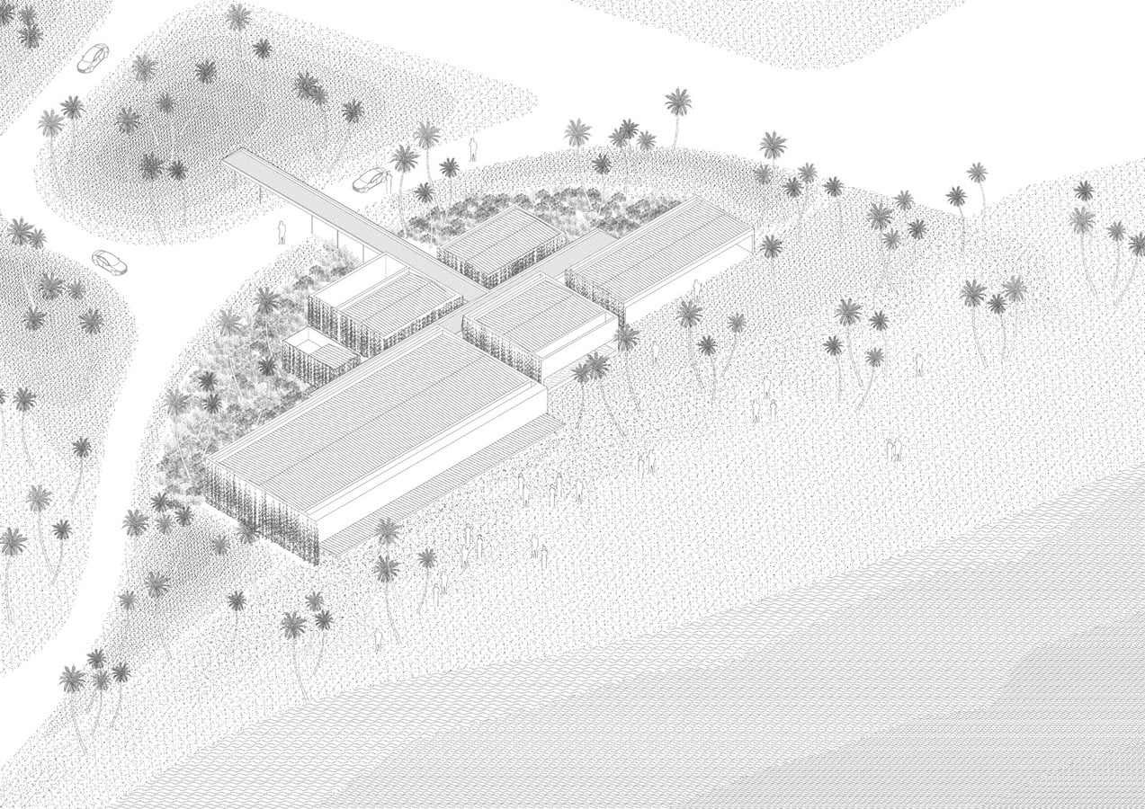 Six Landscape Boxes Form This Gallery And Showroom In Vietnam designed by MIA Design Studio - Sheet2