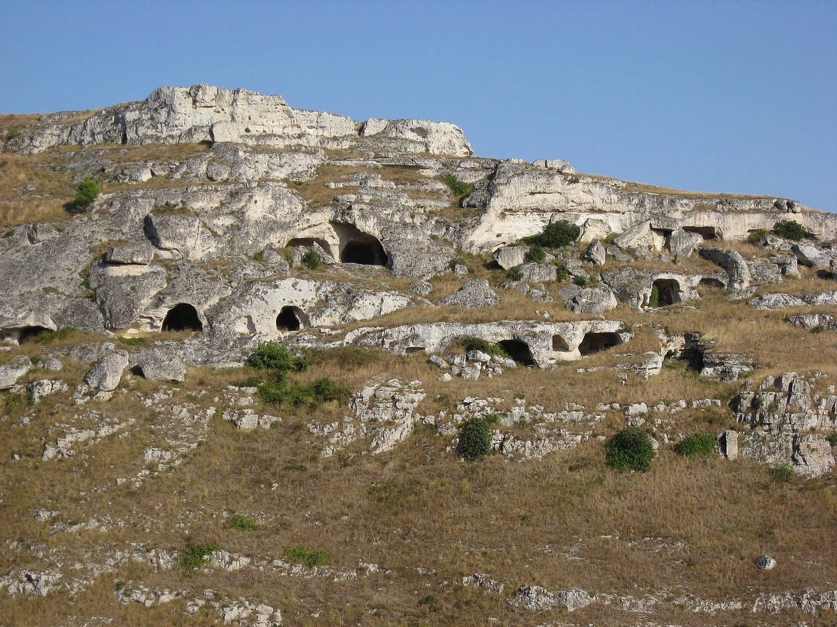 Architecture of Matera settlement in Italy - Sheet2