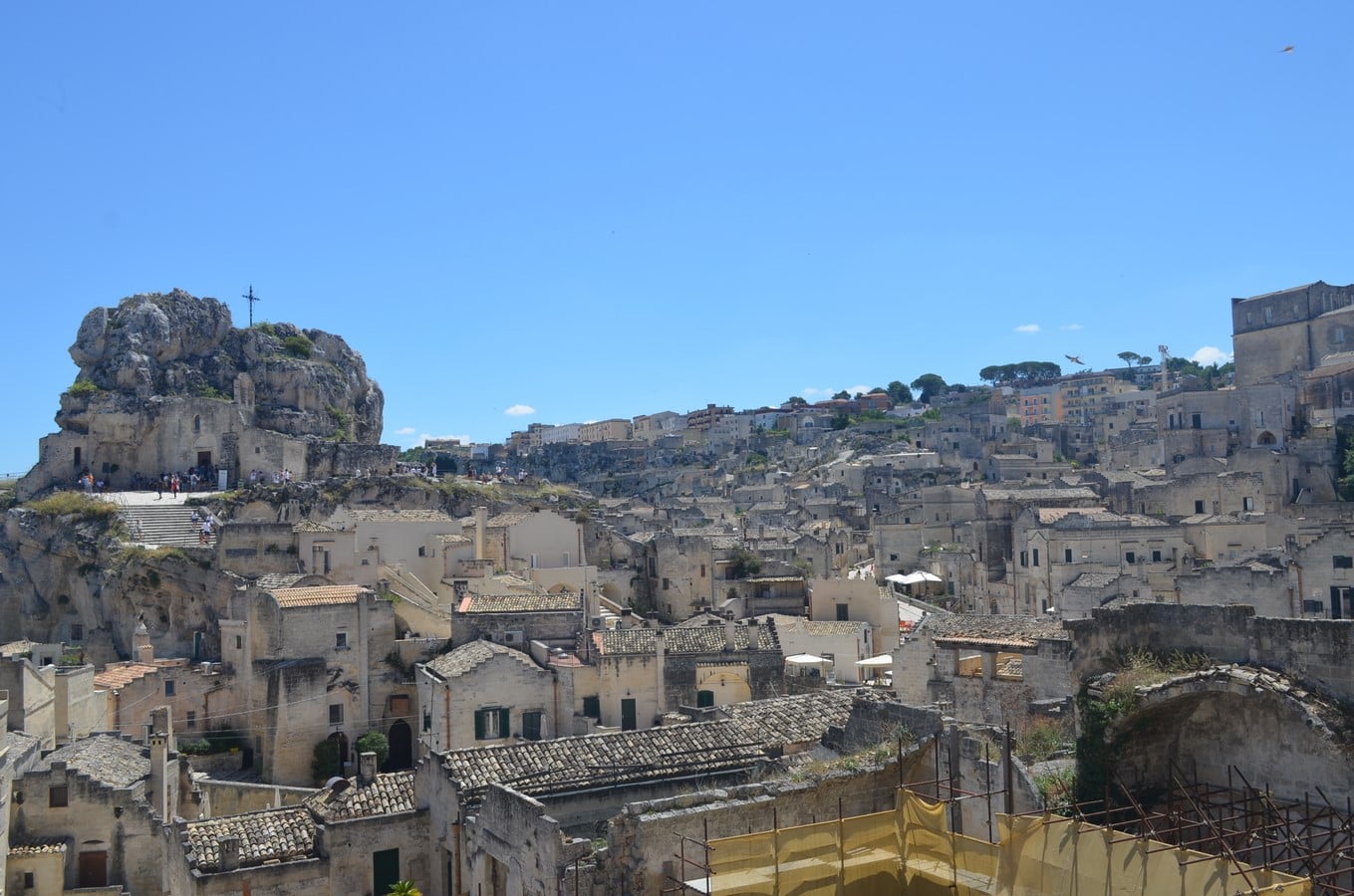 Architecture of Matera settlement in Italy - Sheet3