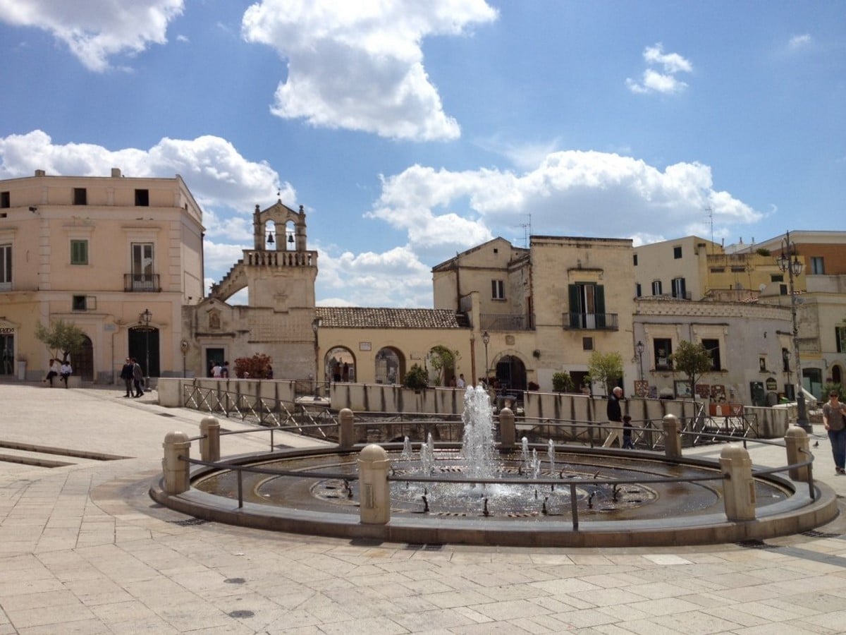 Architecture of Matera settlement in Italy - Sheet5
