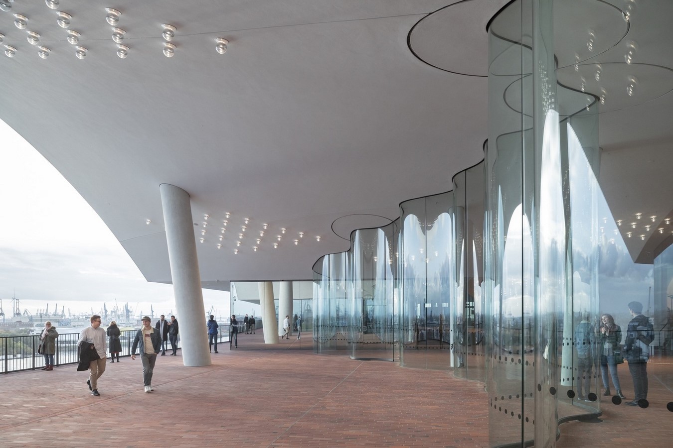 Elbphilharmonie Walkway ©Iwan Baan