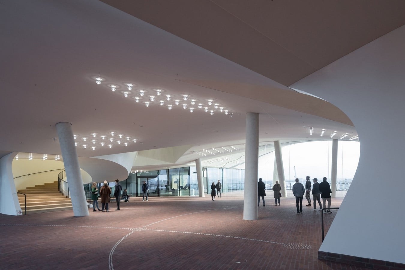 Elbphilharmonie Plaza ©Iwan Baan