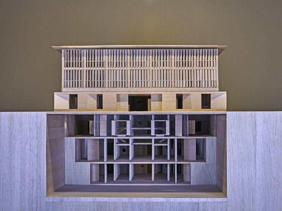 The CEPT University Library, Ahmedabad by Rahul Mehrotra: Spaces within the spaces - Sheet4