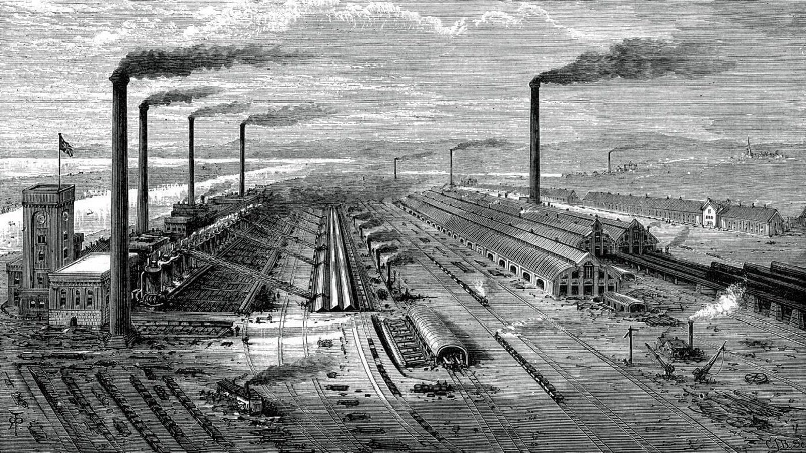 What is the impact of Industrial Revolution on architecture? - Sheet1