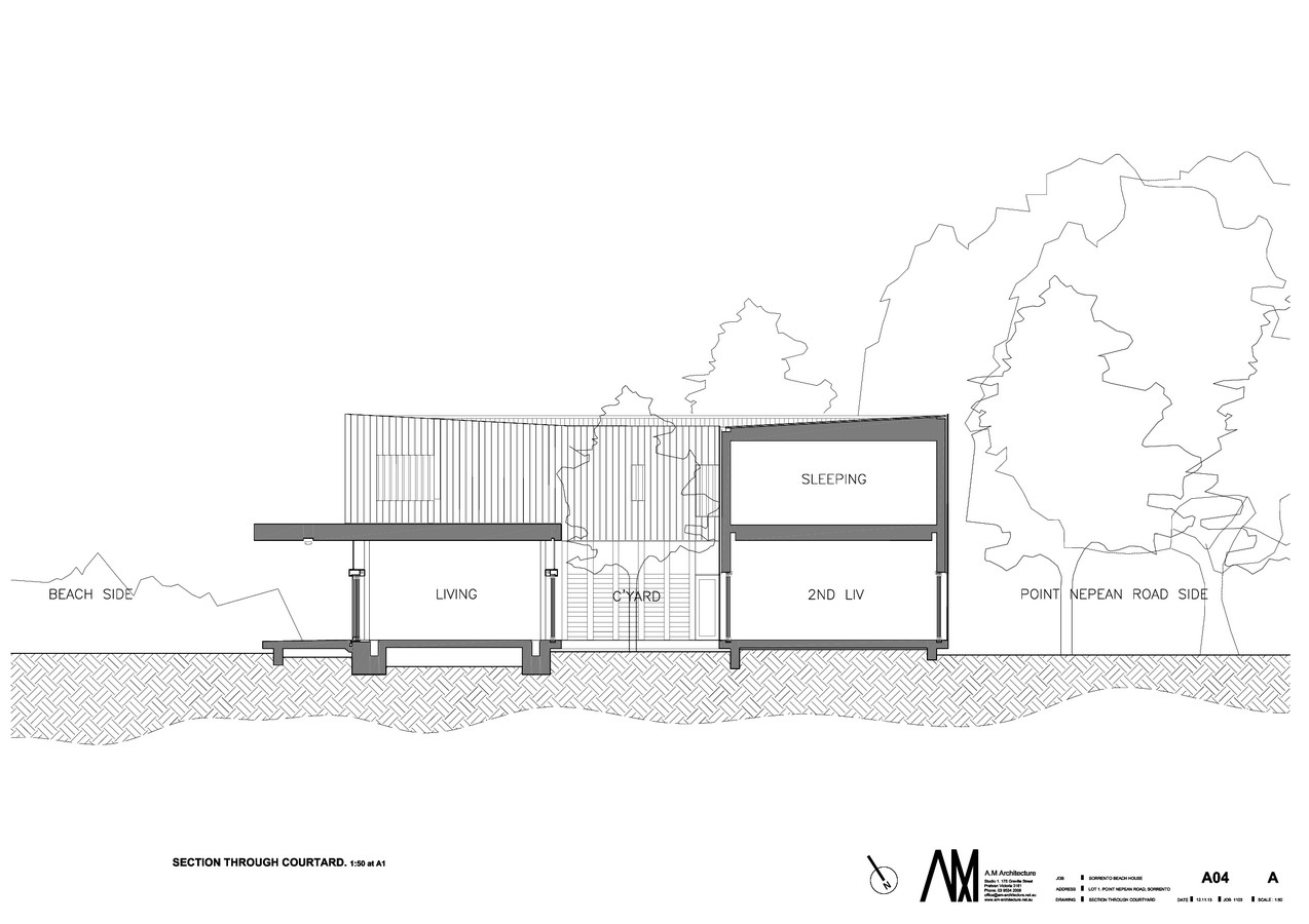 Sorrento Beach House by AM Architecture - Sheet15