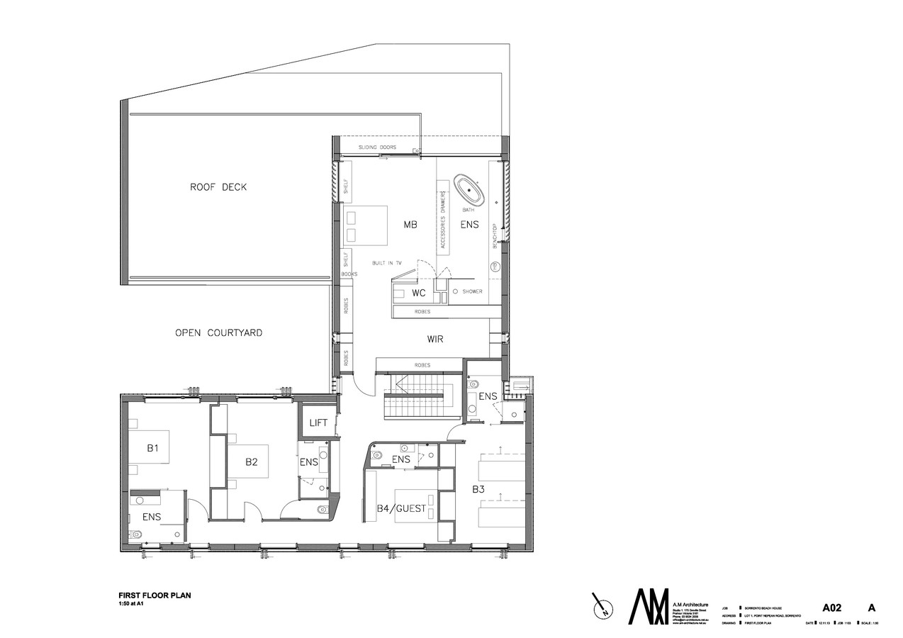 Sorrento Beach House by AM Architecture - Sheet17
