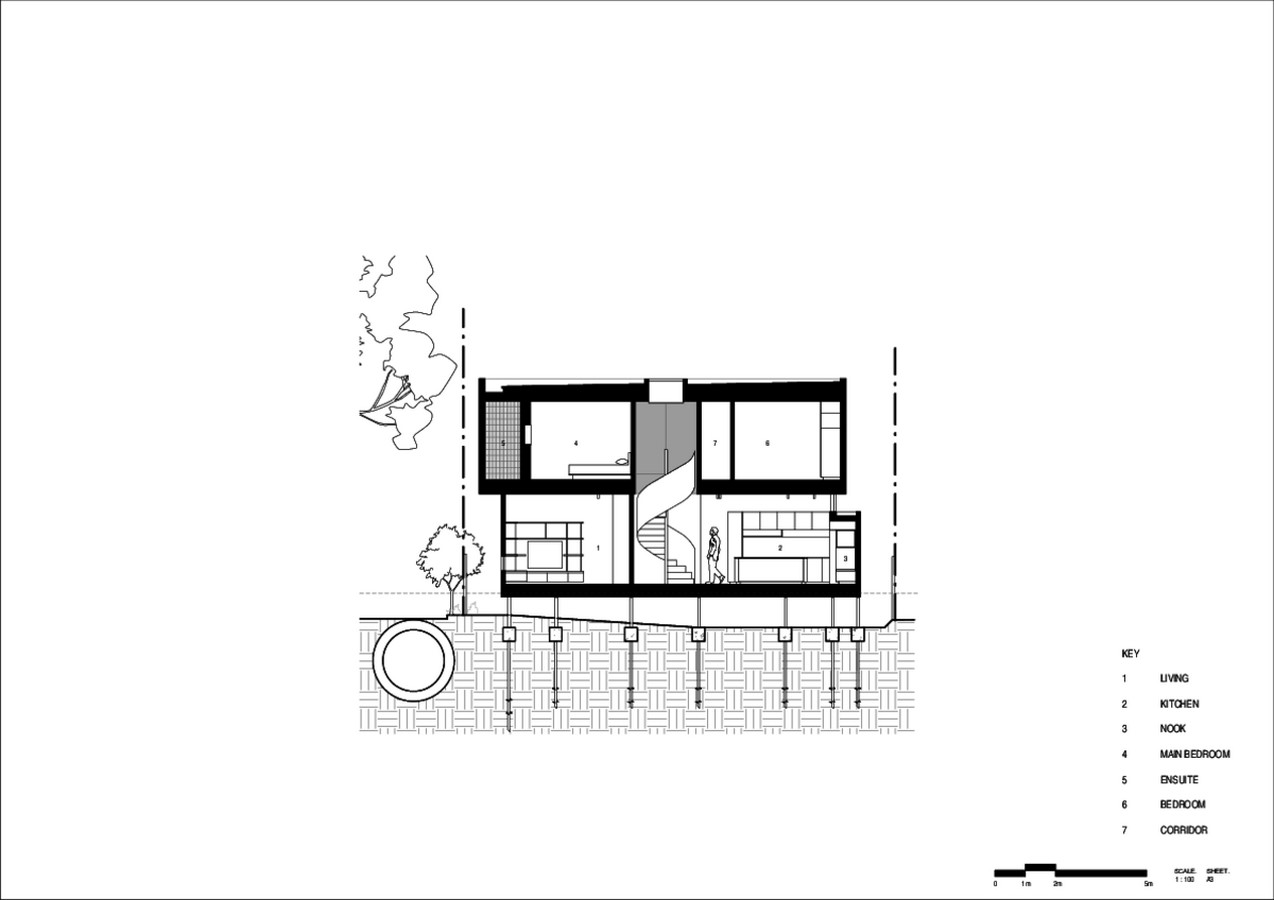Triangle House by Molecule Studio - Sheet18