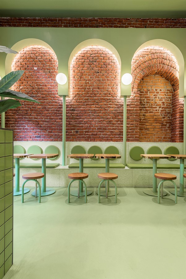 Bun's new restaurant byMasquespacio designs - Sheet4