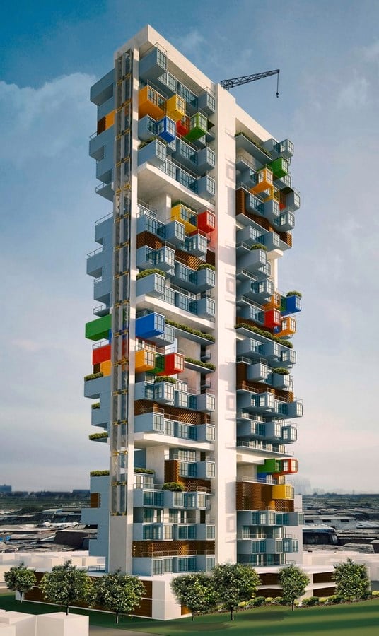 8 Conceptual plans for Dharavi redevelopment by innovative architects - Sheet2