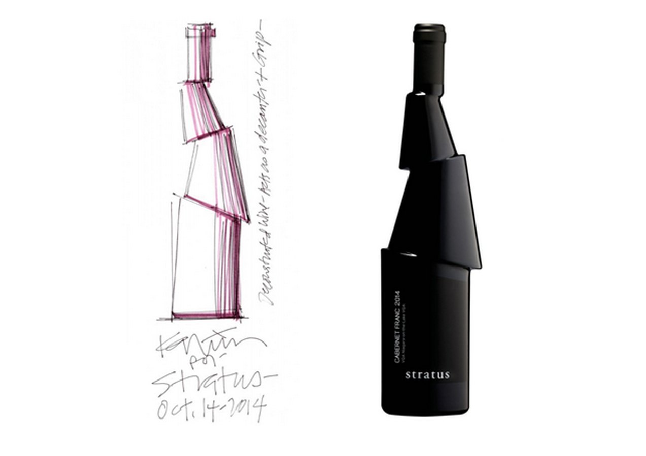 Karim Rashid -Decanter Wine Bottle - Sheet1