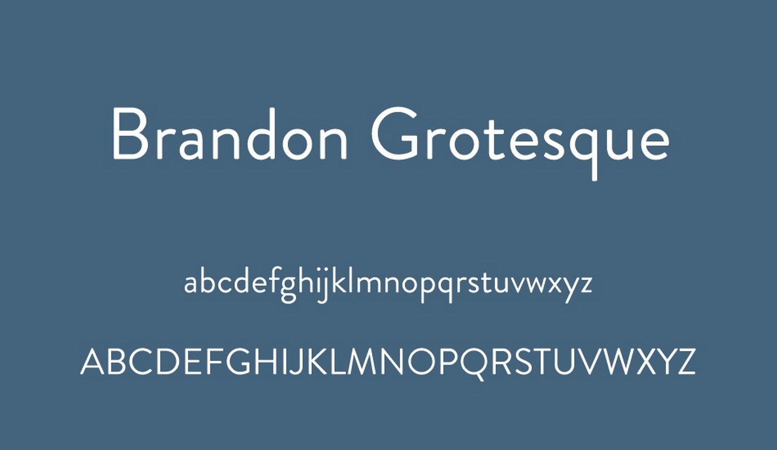 Brandon Grotesque - Sheet3