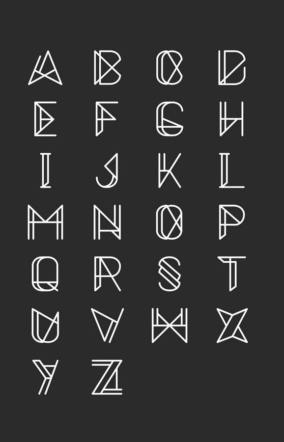 Metrica Font - Sheet2