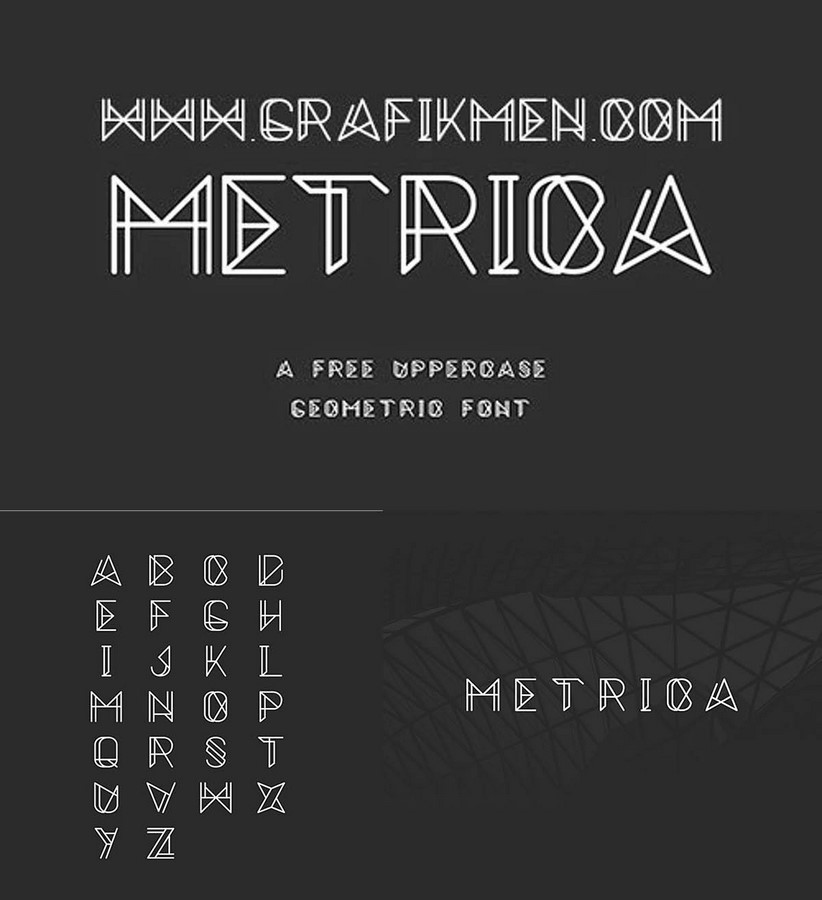 Metrica Font  - Sheet3