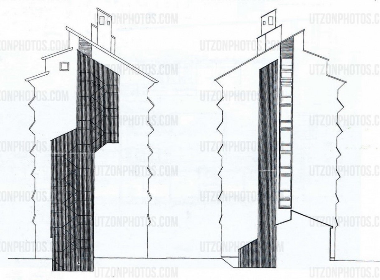 Hammershøj Care Centre, Denmark by Jørn Utzon: Home for the Elderly - Sheet6