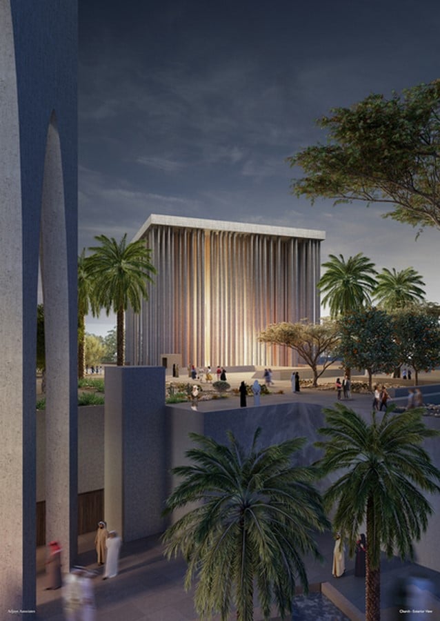 The Abrahamic Family House by Adjaye Associates Powerful Plutonic Forms - Sheet2