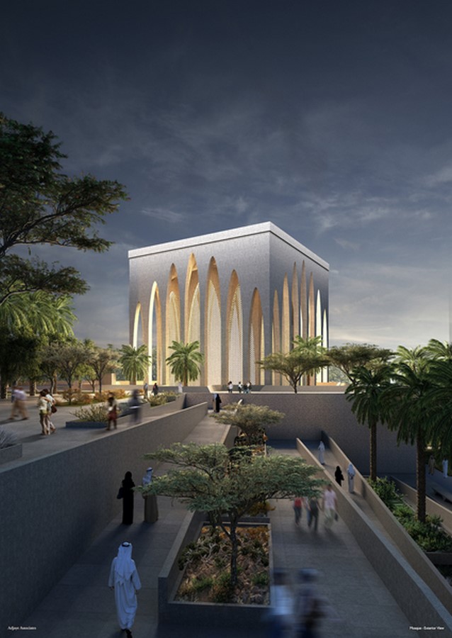 The Abrahamic Family House by Adjaye Associates Powerful Plutonic Forms - Sheet3