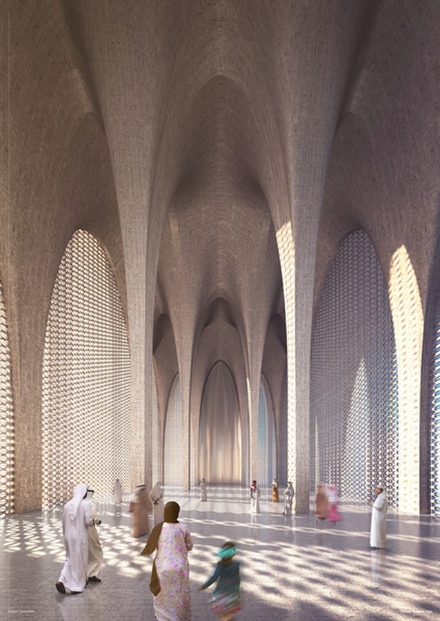 The Abrahamic Family House by Adjaye Associates Powerful Plutonic Forms - Sheet6