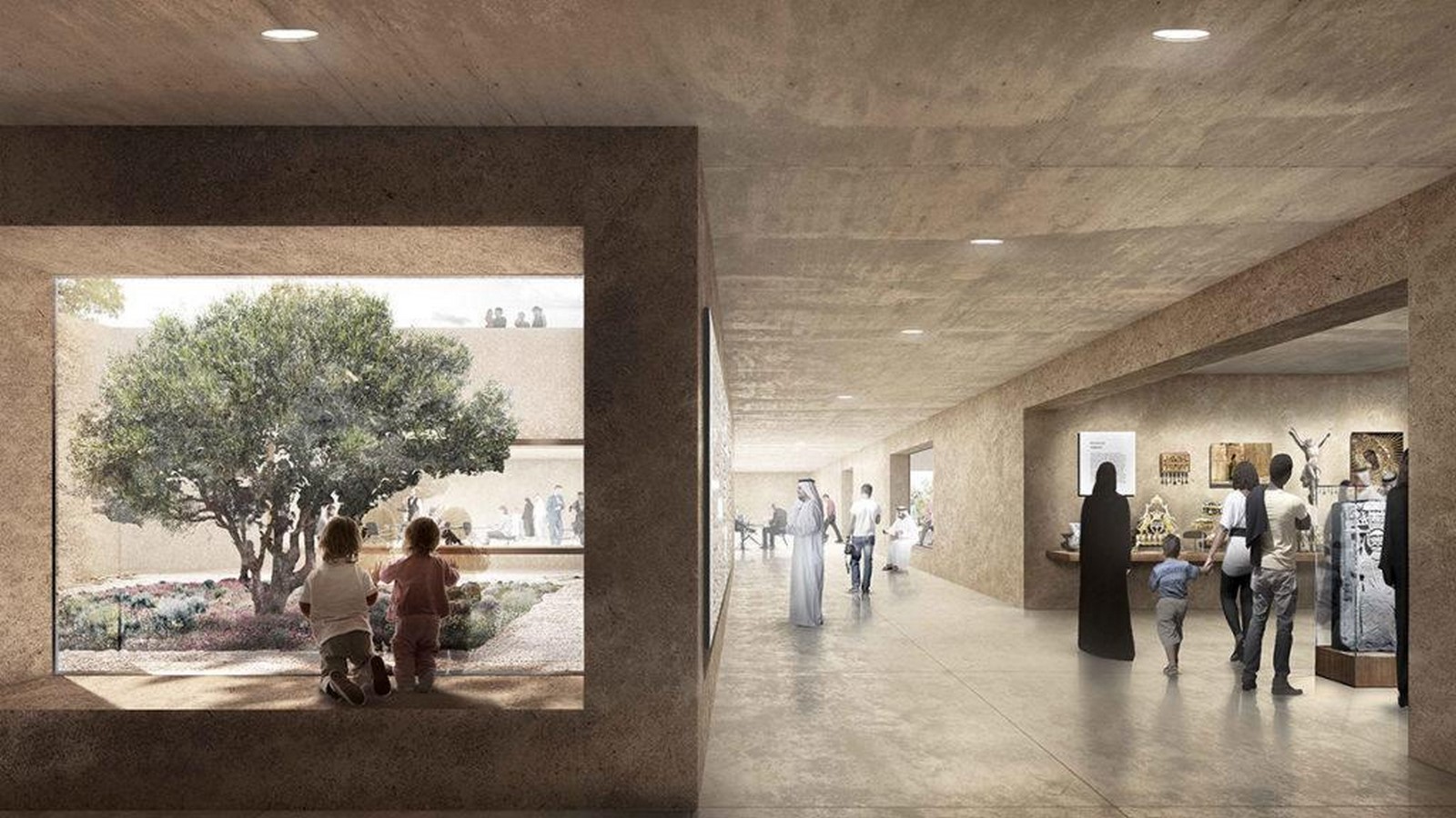 The Fourth Sacred Space of Gathering_©Adjaye Associates