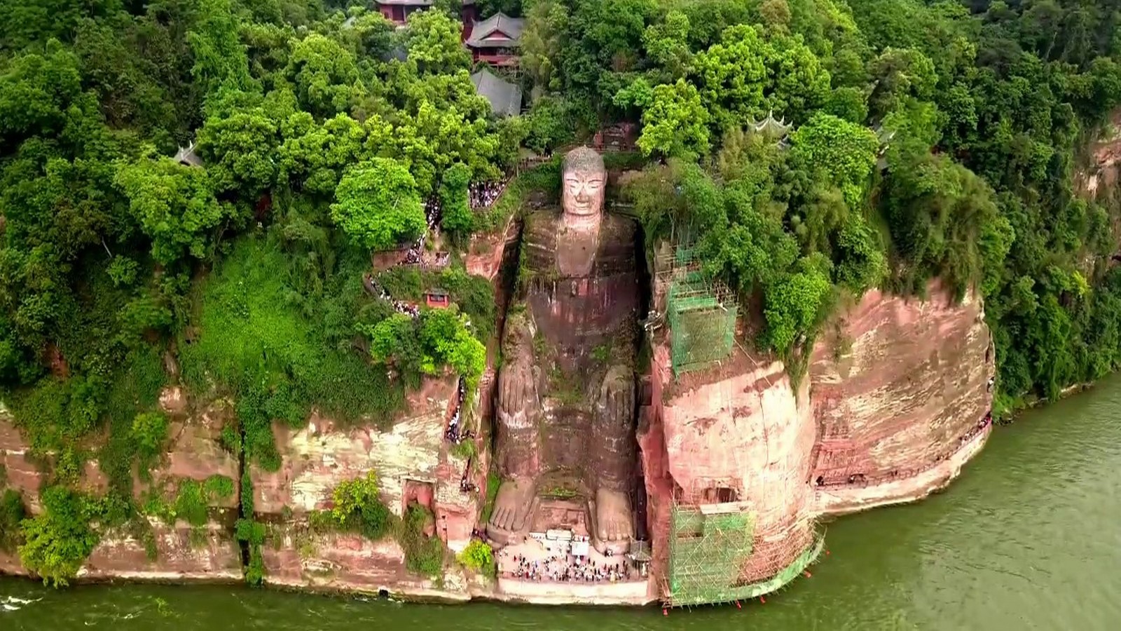 Ancient Architecture - Leshan Giant Buddha, China