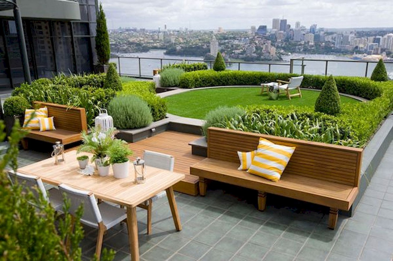 10 things to remember when designing rooftop gardens - Sheet7