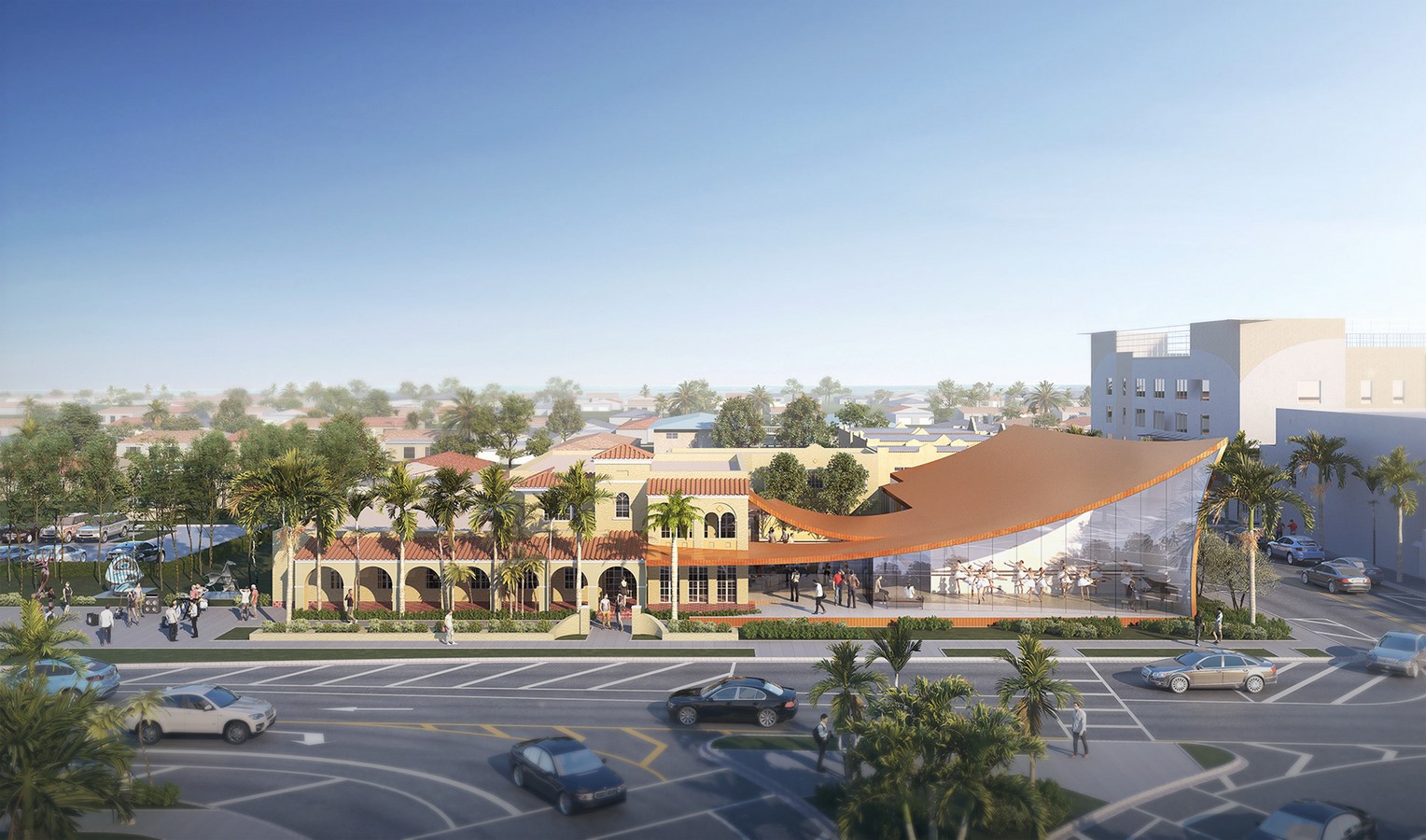 Visuals For the New Arts And Culture Center In Hollywood, Florida revealed by Brooks + Scarpa - Sheet1